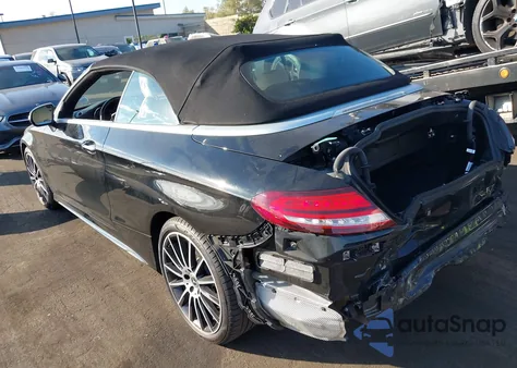 2021 Mercedes-Benz C 300 Cabriolet из США, поврежденный, VIN W1KWK8DB2MG049685